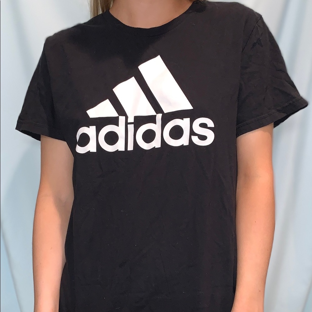Black Adidas T-Shirt